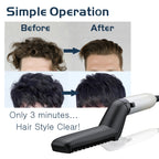 Electric Hair Straightener Brush for Men Quick Beard and Hair Styling Comb