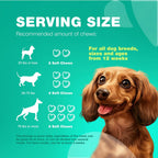 Probiotics for Dogs 180 Chews Support Digestion Immunity and Skin Health