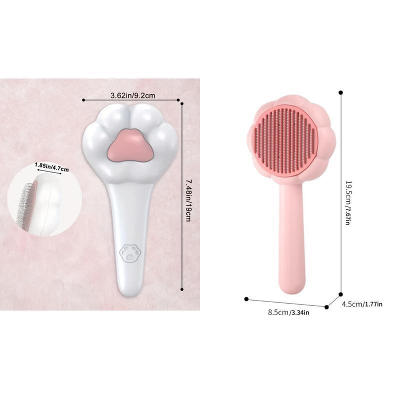 Pet Grooming Brush & Hair Remover for Dogs & Cats