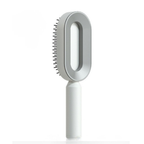 Self Cleaning Hair Brush For Women One-key Cleaning Hair Loss Airbag Massage Scalp Comb Anti-Static Hairbrush