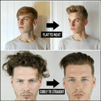 Electric Hair Straightener Brush for Men Quick Beard and Hair Styling Comb